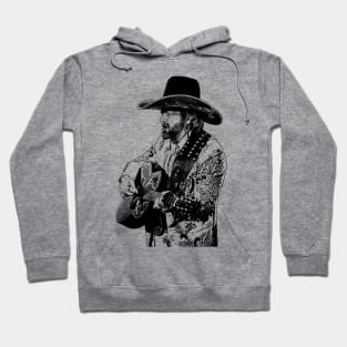 David Allan Coe Retro Hoodie